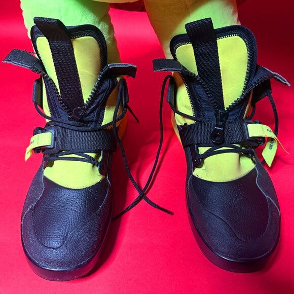 Nike Air Edge 270 Sneakers – Black & Neon Volt – Size 10.5 Men’s – Street Style - Picture 3 of 11